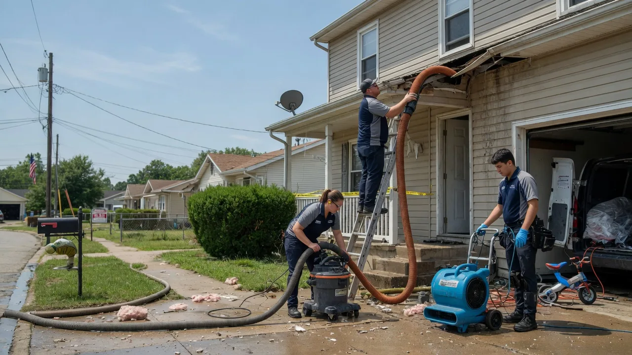 Water Damage Restoration in Blum, TX near me